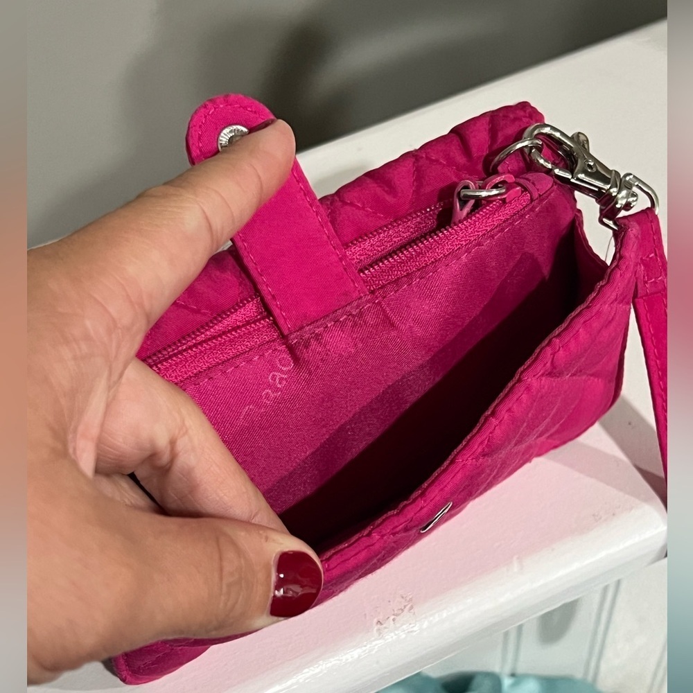 Vera Bradley pink wristlet - Picture 7 of 7
